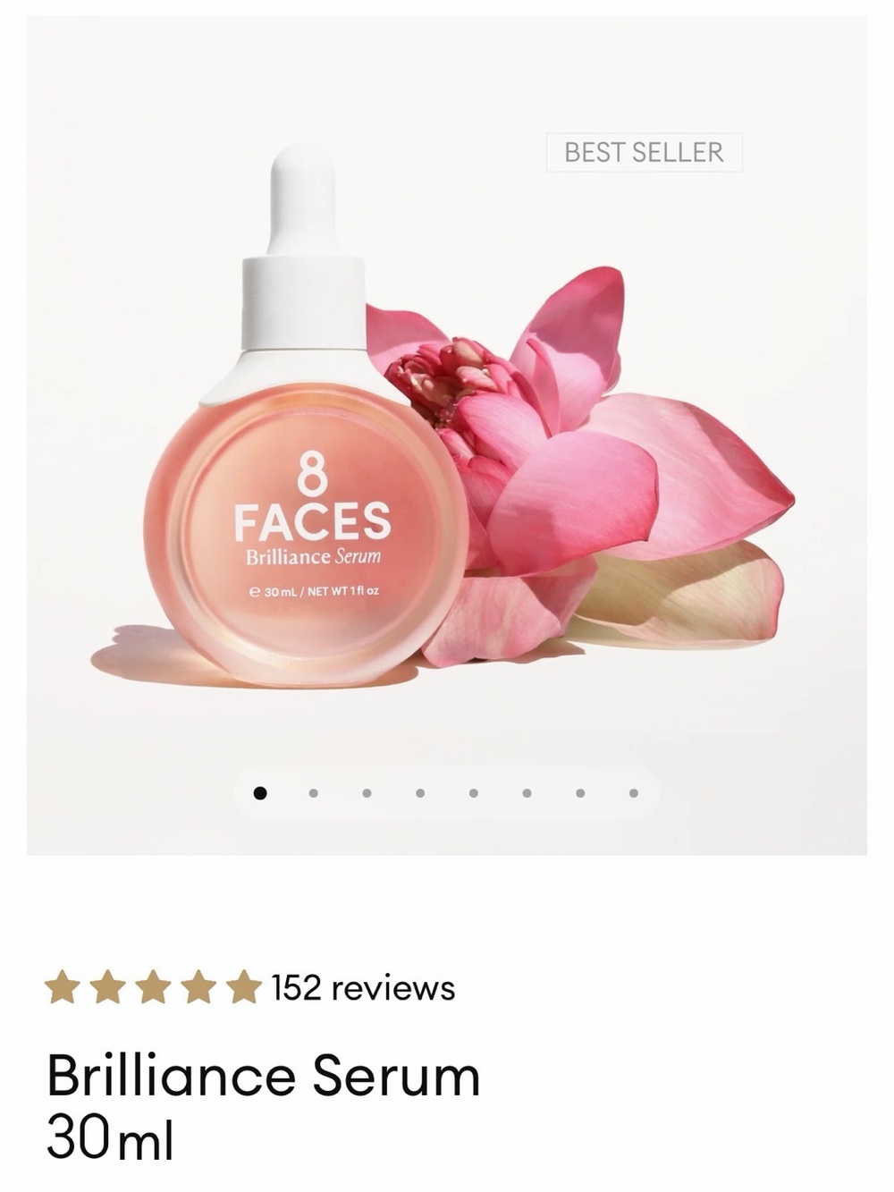 Brilliance Serum — Pink Radiance Face Serum (30 ml)